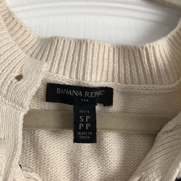 Banana republic striped sweater - Picture 2 of 2